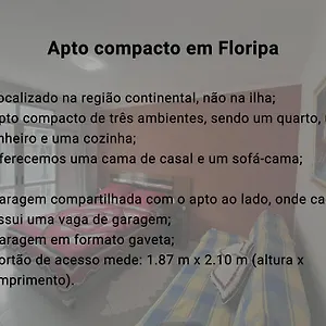  Apartamento Apto Compacto Em Floripa-continente